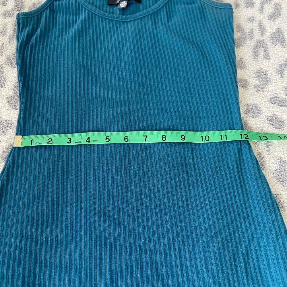 Missguided size 2 teal blue tank dress - Picture 7 of 8